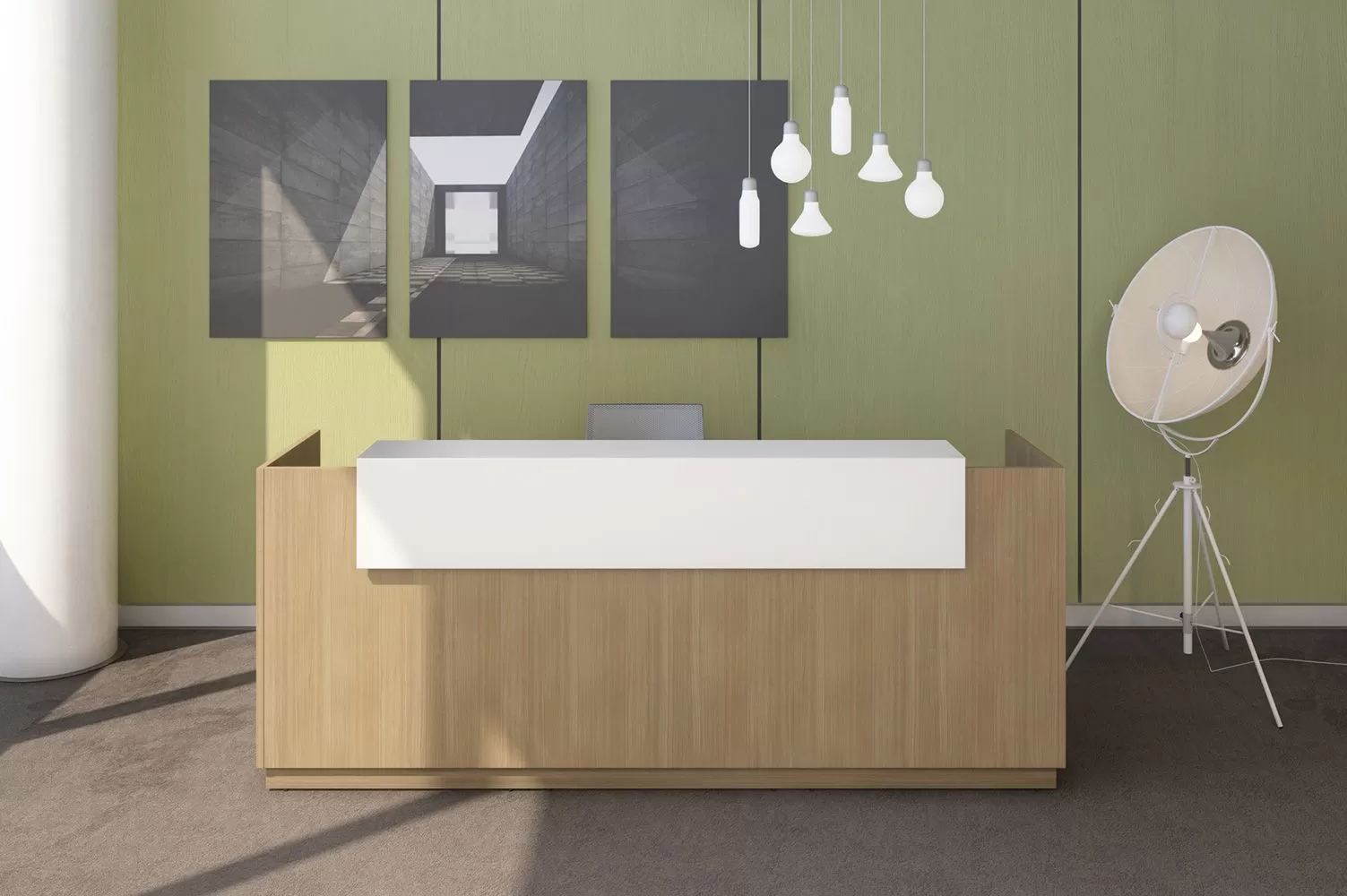 Стойки ресепшен